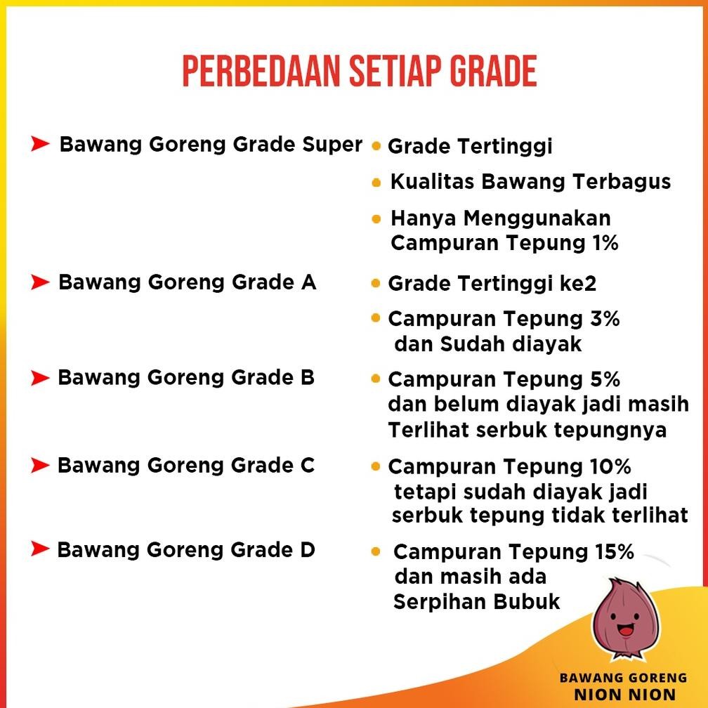 

Gratis Terlaris Bawang Goreng Sumenep Grade Super, Enak, Gurih,Renyah,Nikmat,Harga Terjangkau 1Kg My56