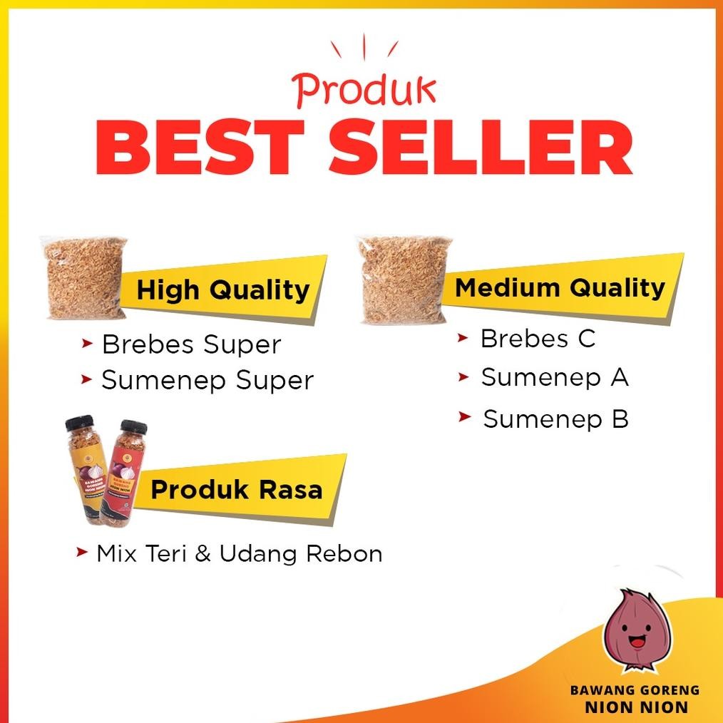 

Murah Promo Bawang Goreng Asli Brebes Bawang Merah Goreng Kualitas Super Premium 1 Kg Brambang Goreng Sumenep Gurih Dan Renyah Bawang Goreng Nion Nion Fn-56