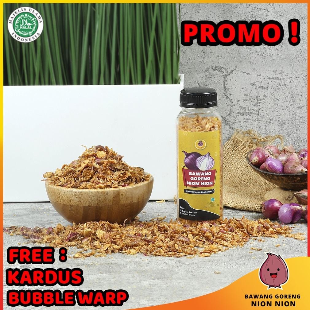 

Hot Promo Bawang Goreng 100 Gram Kemasan Botol, Bawang Goreng Pedas Gurih, Bawang Goreng Mix Udang Dan Teri Ht-12