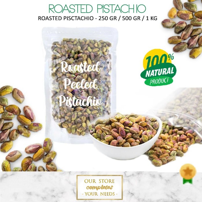 

ROASTED PISTACHIO ORGANIC PISTACHIO ROAST PISTACHIO PANGGANG 500 GR