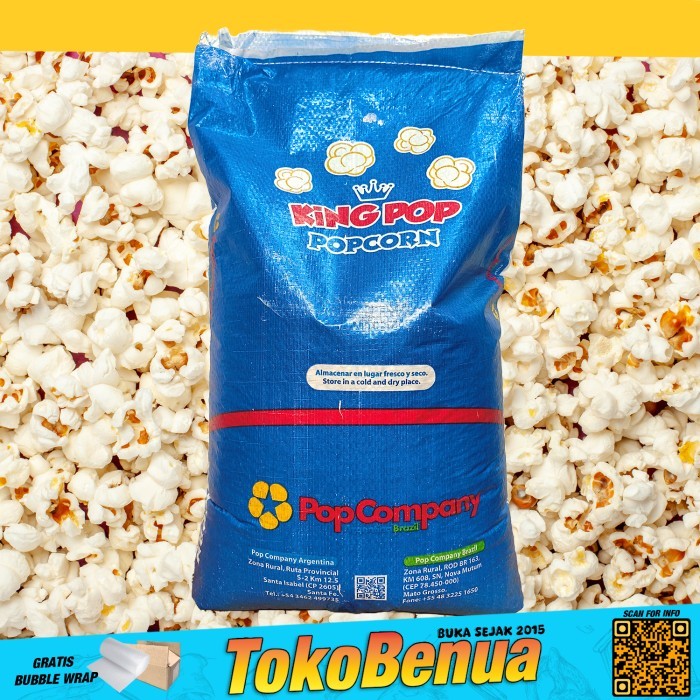 

Jagung Popcorn KingPop Brondong 1 Sak 22.7 kg