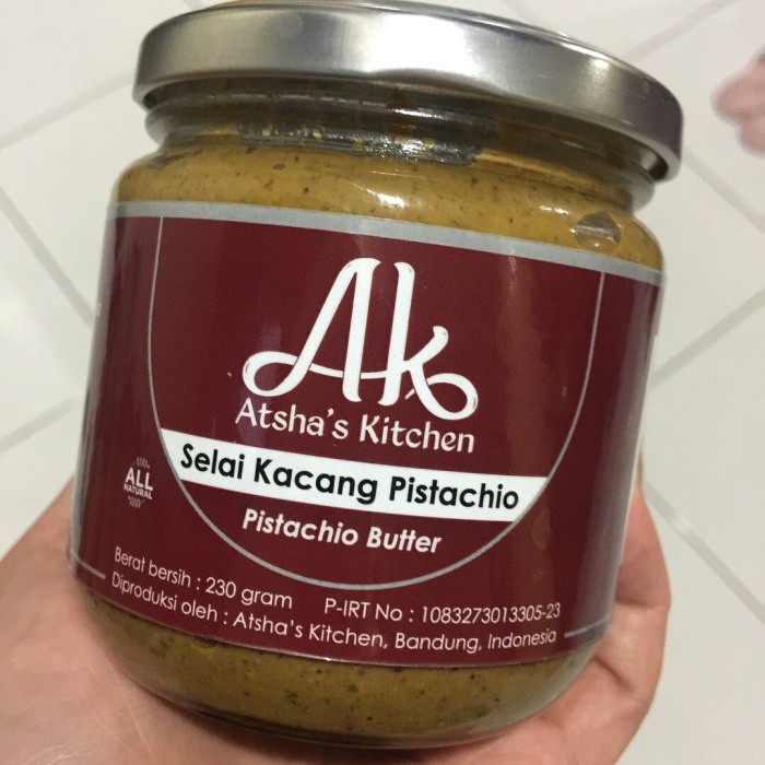 

Atsha's Kitchen Keto/ Diet Pistachio Butter/ Selai kacang pistachio