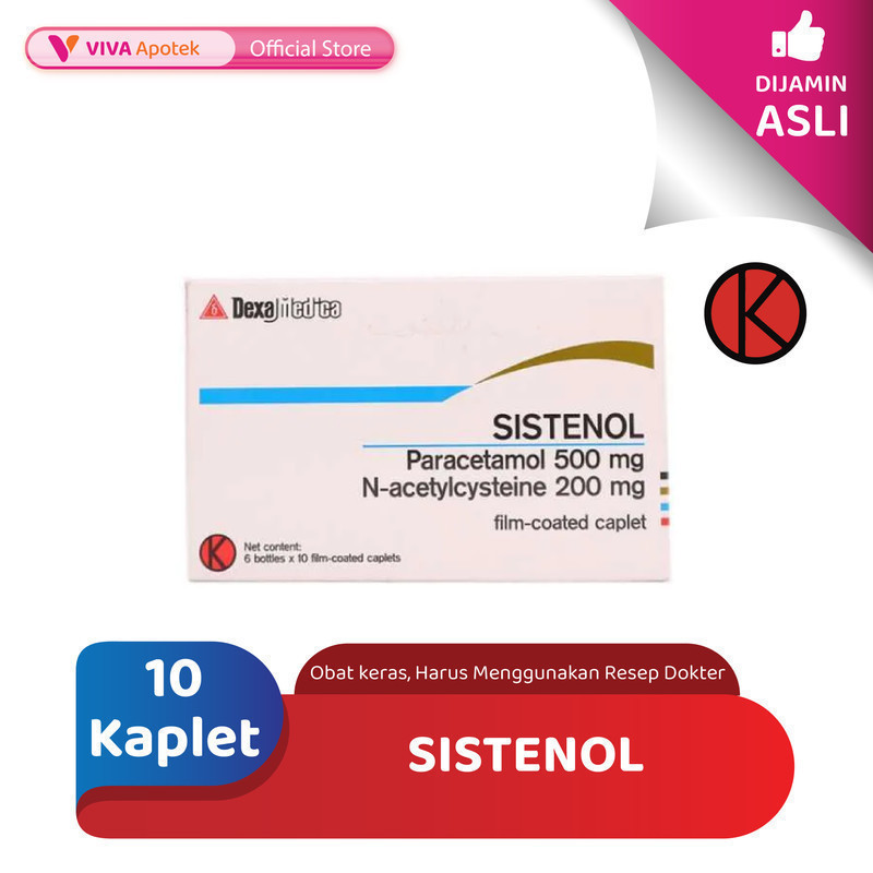 Sistenol / Demam / Batuk Berdahak (10 Tablet)