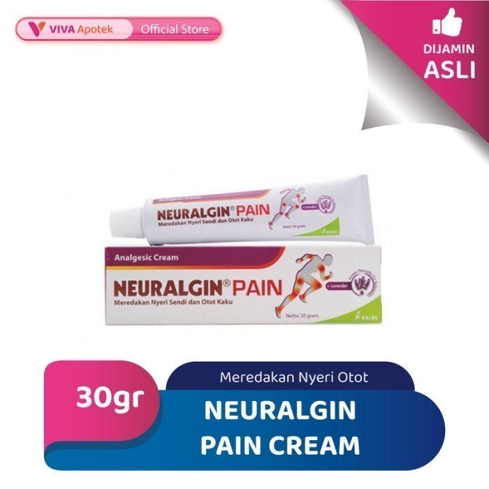 Neuralgin Pain Cream Membantu Meredakan Nyeri Otot (30 Gram)