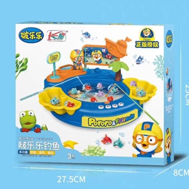 Mainan Kado Anak / Toys / Mainan Anak Anak Pororo Fishing Pancing Ikan