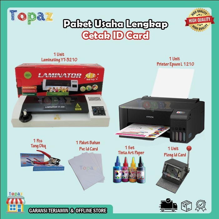 

Paket Usaha Mesin Cetak ID Card/Paket Usaha Cetak ID Card Lengkap