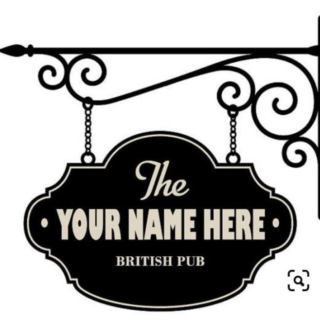 

Gantungan papan nama Dari besi