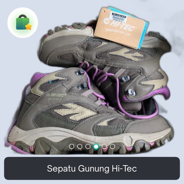 sepatu gunung hitec