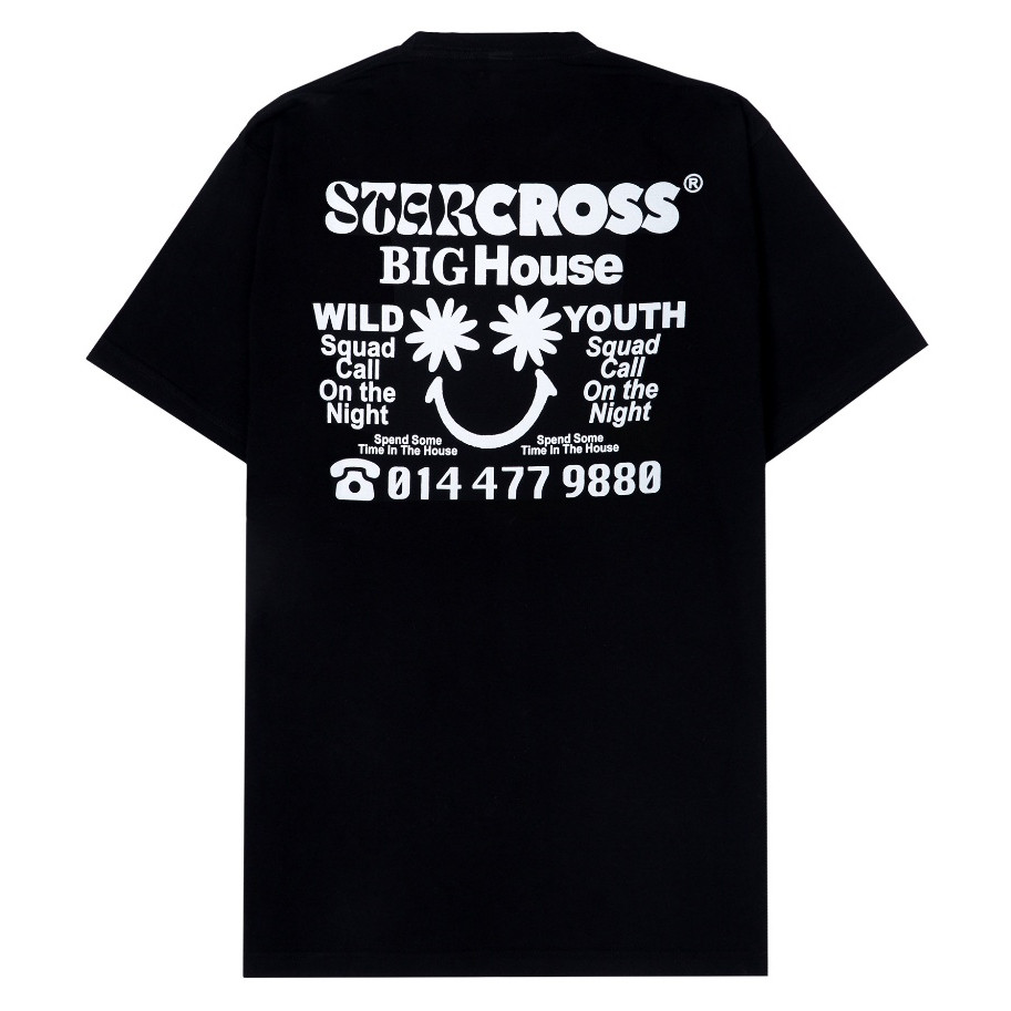 STARCROSS Pocket Tees - PDB 107 - Black