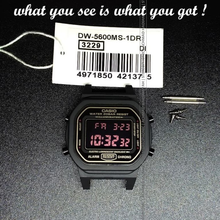 Modul Gshock Dw5600-Ms Modul Dw5600 Ms Modul Dw5600Ms Dw-5600 Ms Best Seller