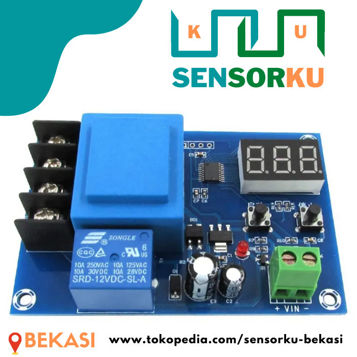 Xh-M602 Xh M602 Modul Charger Otomatis Cut Off Aki Baterai High Quality