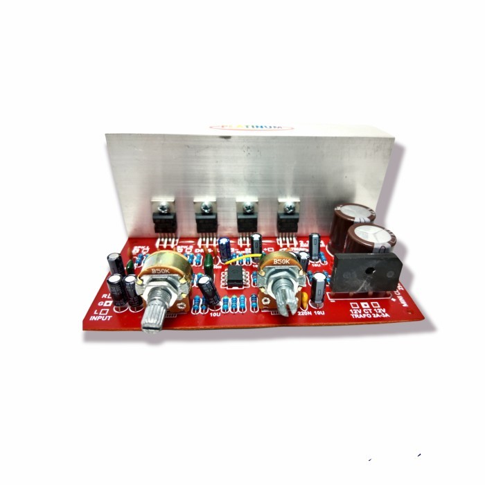 Kit Modul Stereo Audio Amplifier Dms-525 Tda2030/2050 Bebas Ongkir
