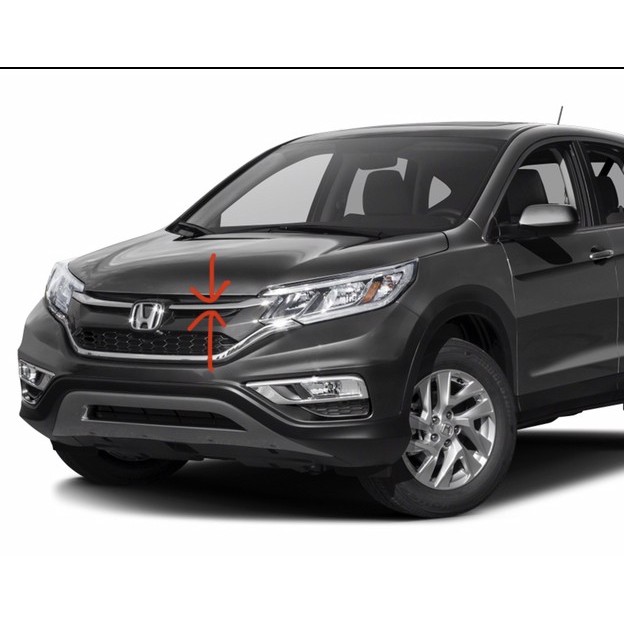 LIST CHROME GRILL DEPAN HONDA CRV GEN 4 PRESTIGE 2015 2016 2017 KIRI