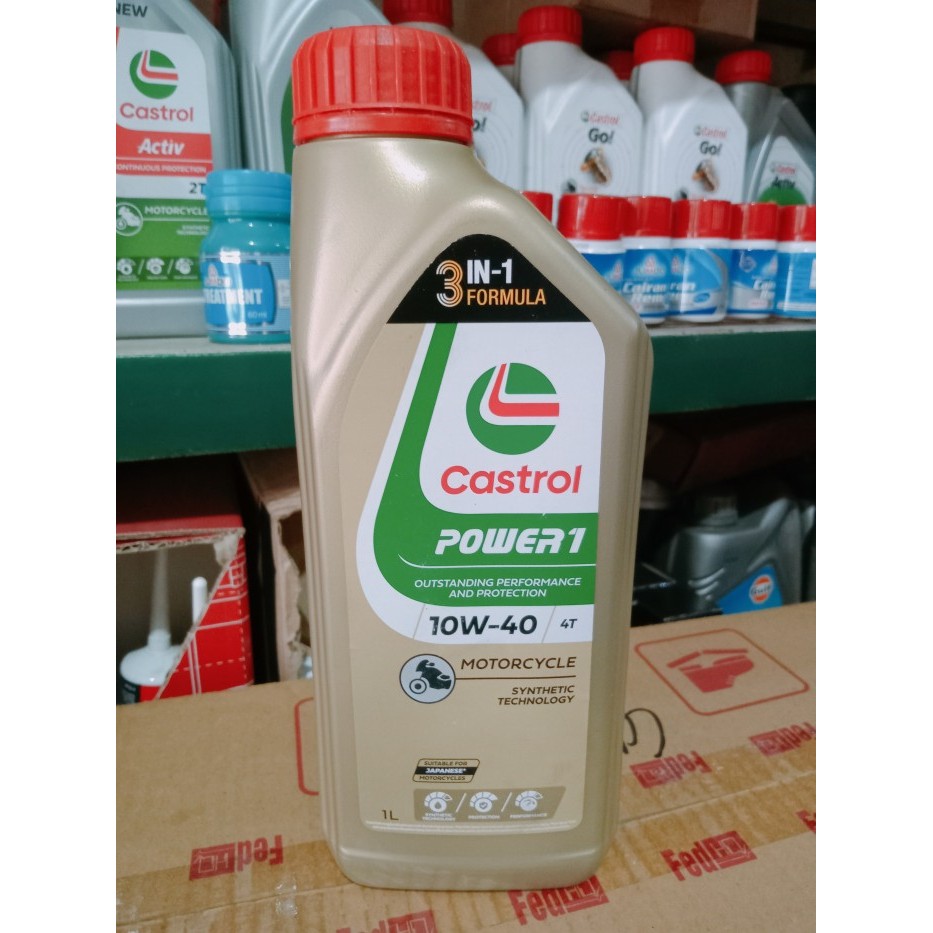 OLI CASTROL POWER1 10/40 1 LITER