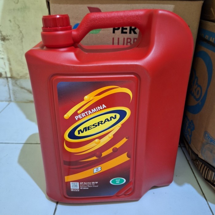 OLI MESIN DIESEL PERTAMINA MESRAN B40 10 LITER SAE 40