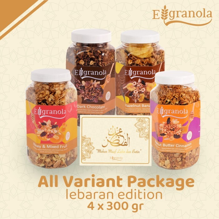 

El Granola Big Package / All Variant / 1500 Gr