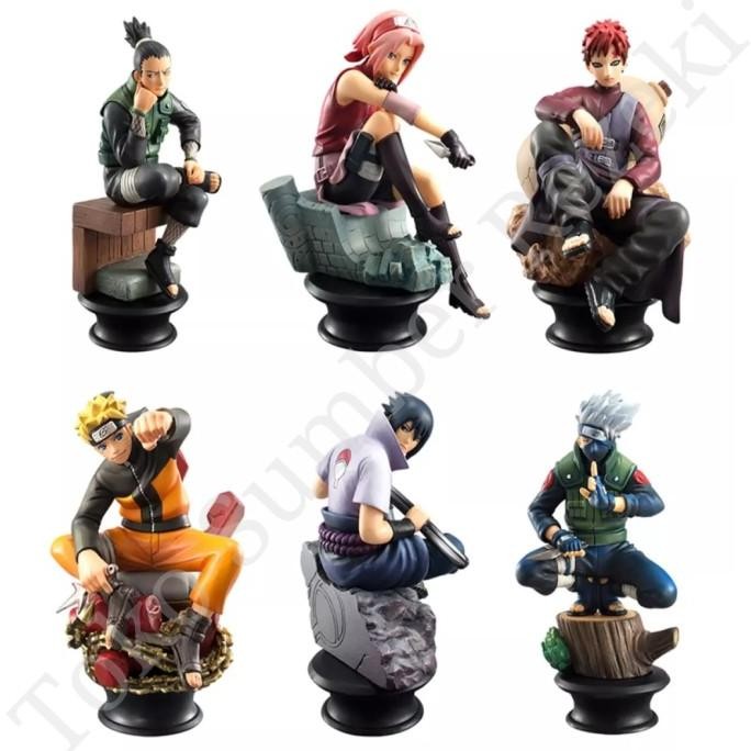 Action Figure Anime Naruto Shippuden Miniature Patung Miniatur Hiasan HT