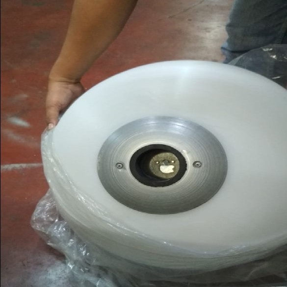 Termurah Lampu Taman Bulat / Lampu Taman Polyteline / Lampu Taman Putih Susu