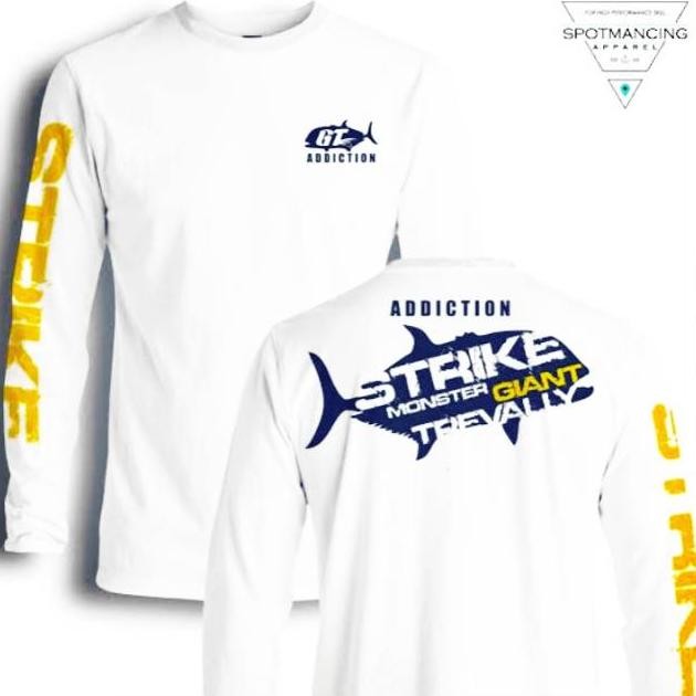 Promo Kaos Mancing Premium  Tulisan Logo  Baju Mancing Pria