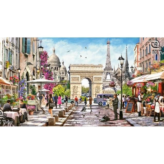 Jigsaw Puzzle: Castorland - Essence Of Paris - 4000 Piece