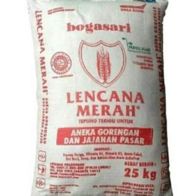 

tepung terigu lencana merah 1 karung