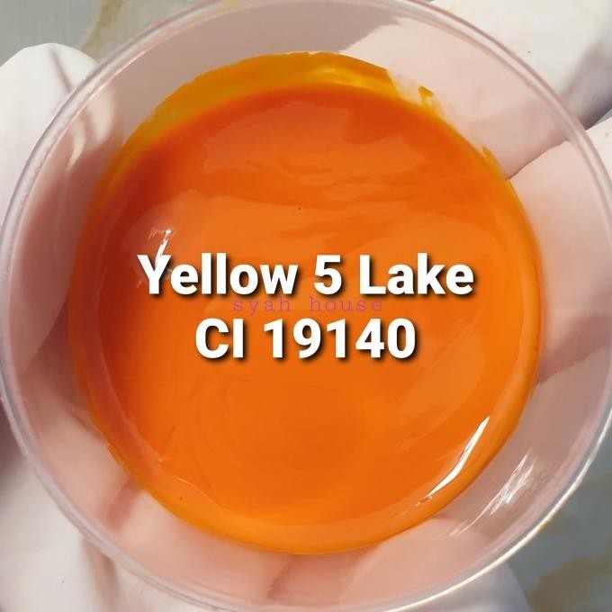 

Yellow 5 Lake Paste 15g/Pewarna Kosmetik Cair