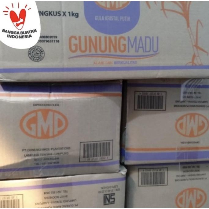 

Gula Pasir Kemasan GMP 1kg 1dus