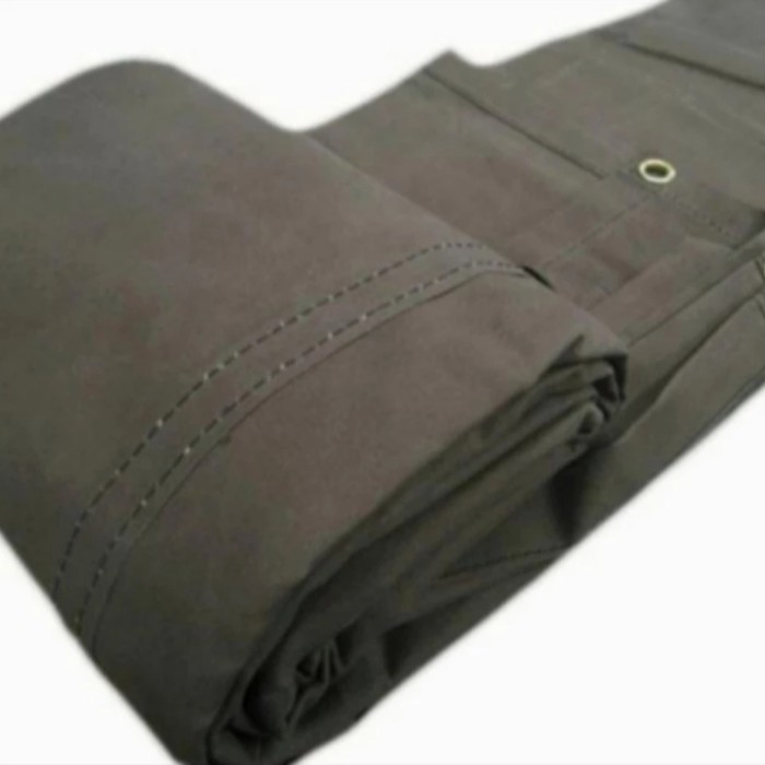 terpal kain kanvas ukuran 23,5 bahan kuat dan tebal