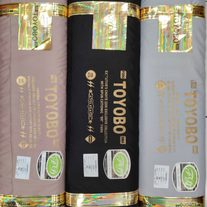 Kain Katun Toyobo Fodu Sulam Roll 40 yard Import Original Premium