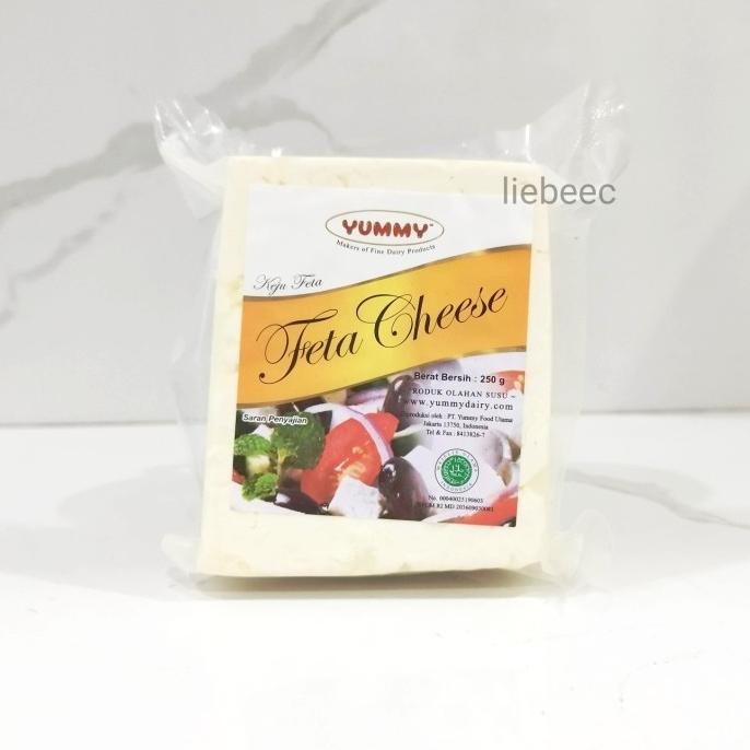 

Yummy Feta Cheese 250gr / Keju Fetta 250 gr TA