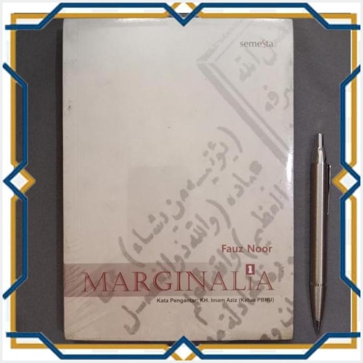 [KIO] MARGINALIA 1 - FAUZ NOOR - BUKU SEGEL MURAH ORIGINAL