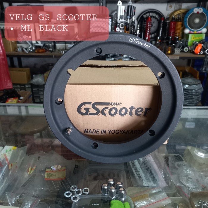 VELG VELK PELG VESPA RING 10 GS SCOOTER GSCOOTER ML TUBELESS ALMU