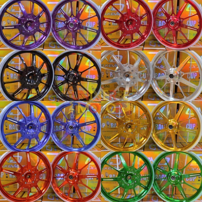 VELG DELKEVIC XSPEED MIO SPORTY VARIO 125 150 BEAT SCOOPY VARIO 110 VARIO 160 ABS CBS VELG DELKEVIC