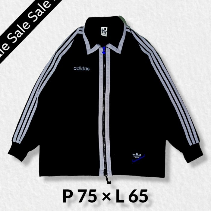 JAKET VARSITY ADIDAS X DESCENTE VINTAGE JAKET ADIDAS TRACKTOP