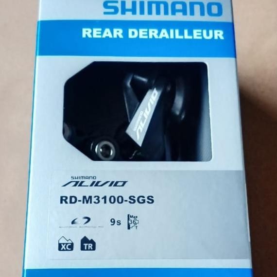 Rd Shimano Alivio M3100 9 Speed Sgs Original  Ready