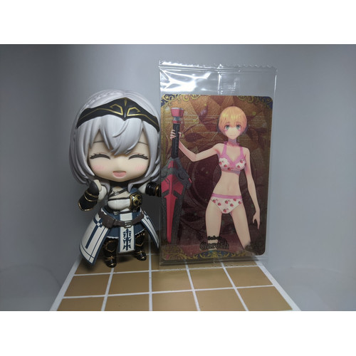 ORI Wafer Card Gareth Saber Bikini Summer Fate Grand Order Kartu Vol12 Bandai Figure FGO Vol 12
