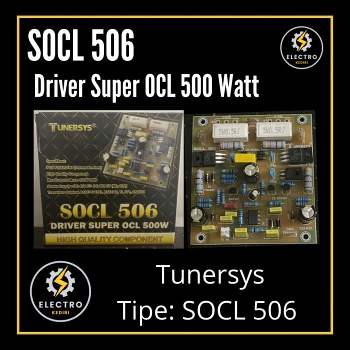 Tunersys Driver Super OCL 500 Watt SOCL 506 SOCL506 tunersys