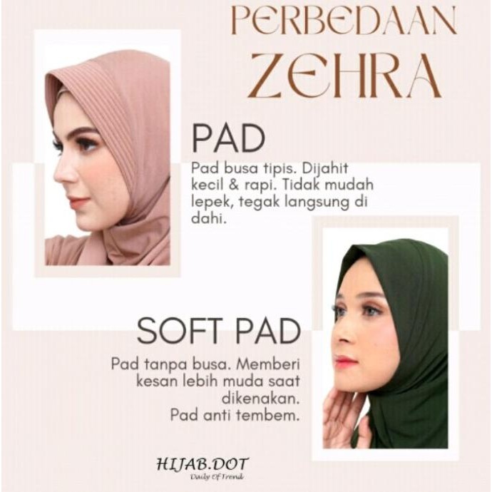 Surprise Hijab / Jilbab Sport Syari Zehra / Jilbab Olahraga Syari Zehra Sport