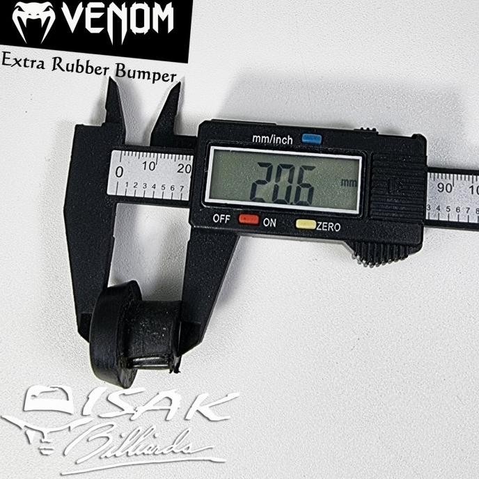 VENOM CUE RUBBER BUMPER KARET JAMUR MAVERICK MASTER MIC STICK BILLIARD