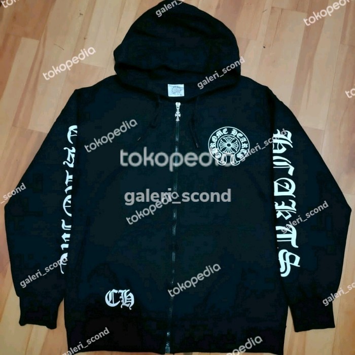 HOODIE ZIPPER CHROME HEARTS USA FLAG