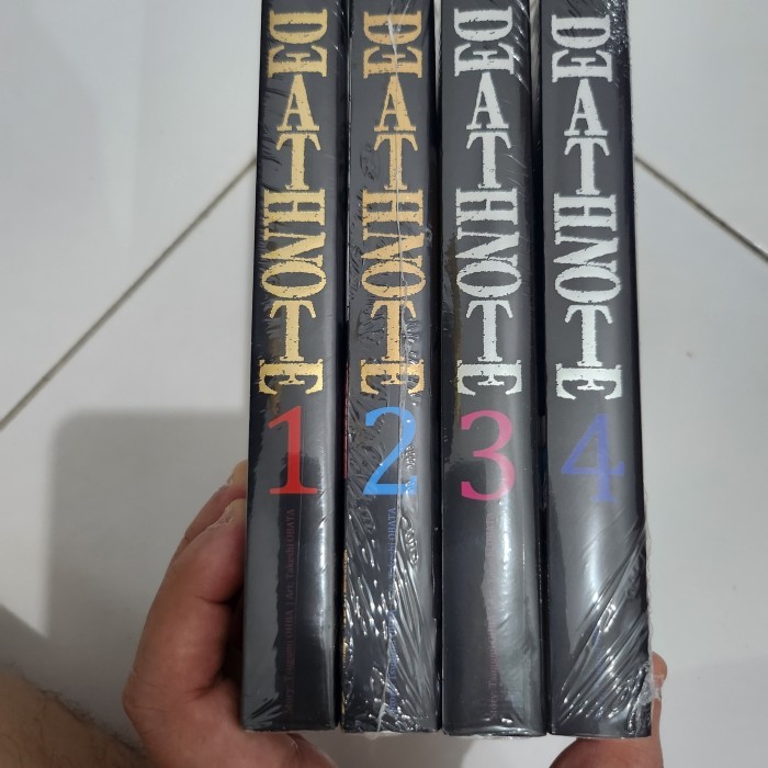 Komik Death Note Premium set vol 1-4 segel ori Bahasa Indonesia
