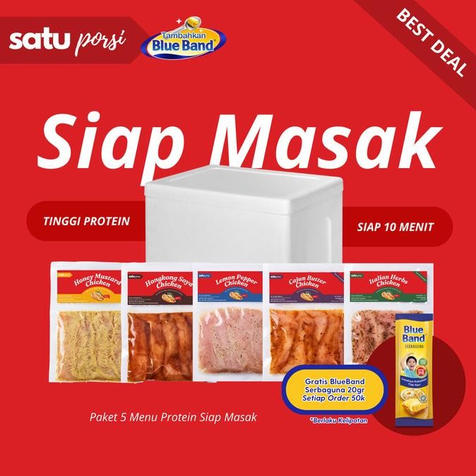

Satu Porsi Paket SIAP MASAK