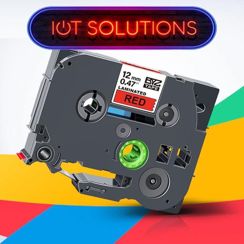 

Hot Sale Label Tape Brother Compatible TZE-231 12mm 8m TZe231 631 334 PT-H110 D210 Black White Clear Red Gold Blue Green Yellow Fluorescent Hemat