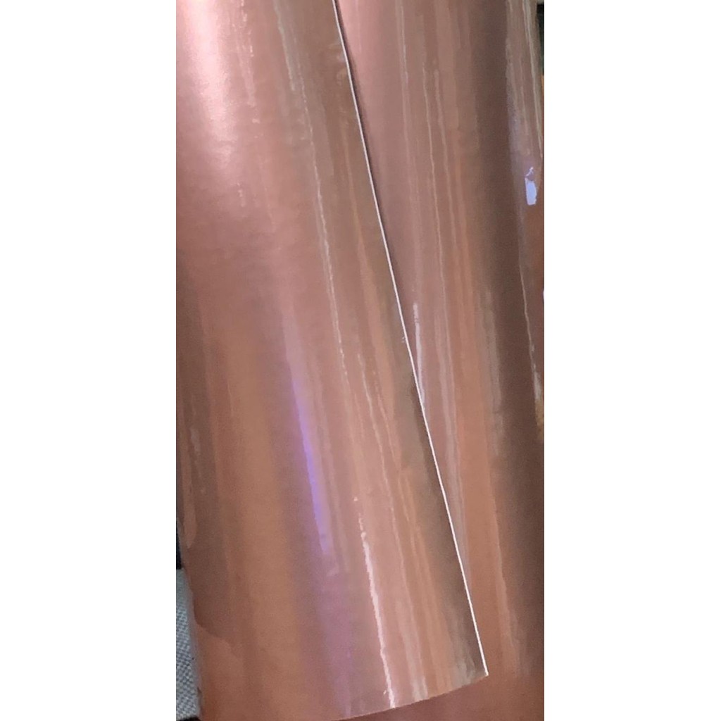 

BIG SALE STICKER STIKER ROSE GOLD METALLIC METALIC METALIK PREMIUM 50CM X 50CM !!!!!
