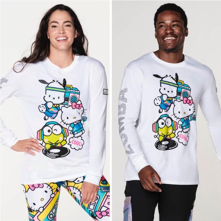 Baru Tersedia ZUMBA Wear ZIN Pakaian Katun Rajutan Wanita Zumba Fitness Fashion Tee 0155 |RhAkU3km|