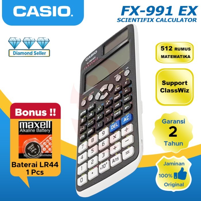 

CASIO CALCULATOR FX 991 EX