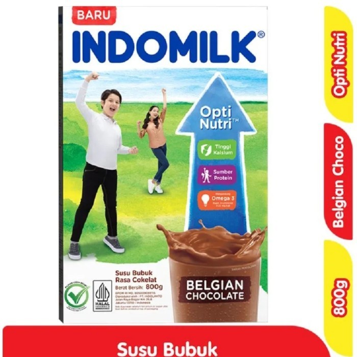 

Indolk full cream plain susu bubuk 800gr