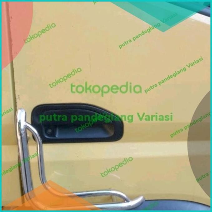 Handle pintu luar mobil canter stenlis 2 pcs 140BZ4 last stok