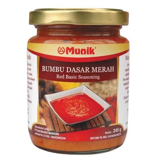 

Bya - Munik Bumbu Dasar Merah 245 Gr