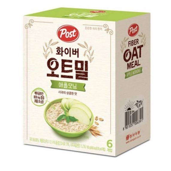 

Bya - Post Fiber Oat Meal Apple Morning 180 Gr
